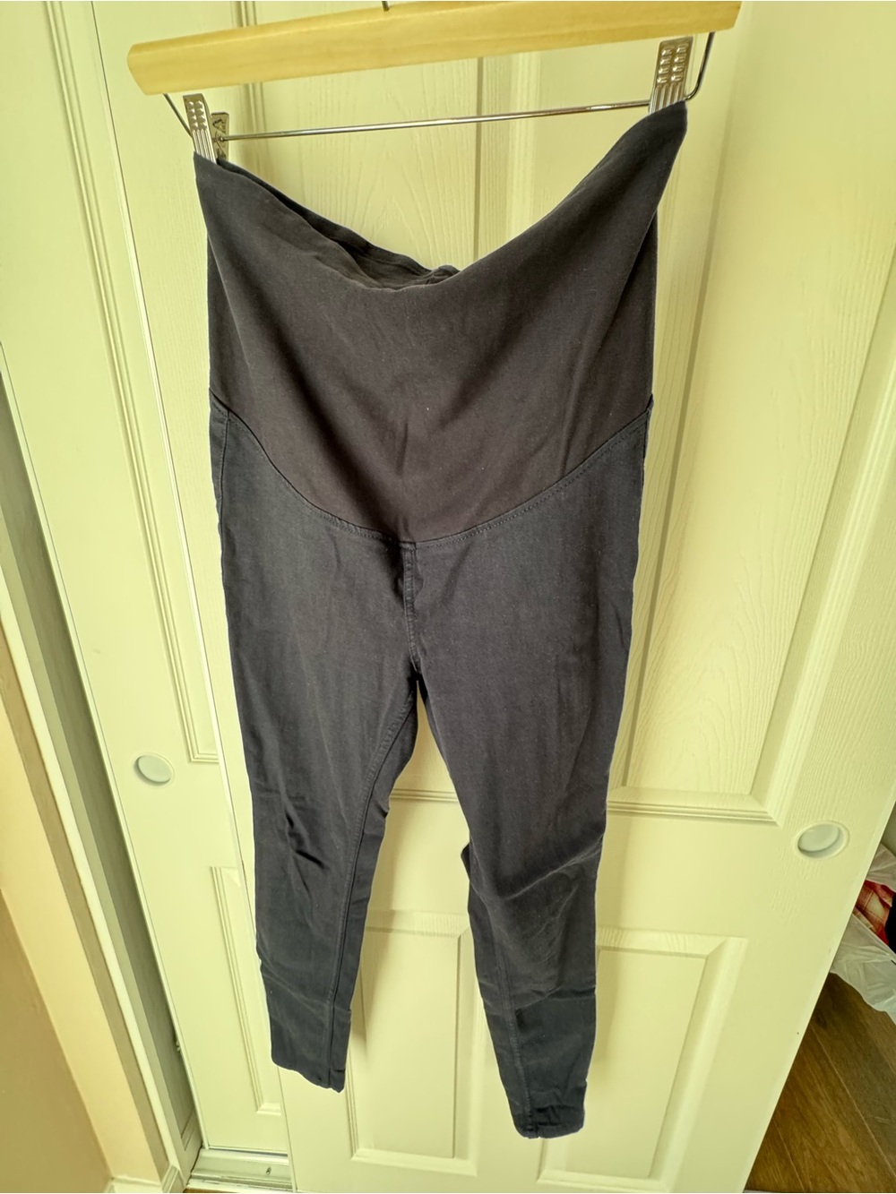 H&M navy blue Skinny Maternity Pants